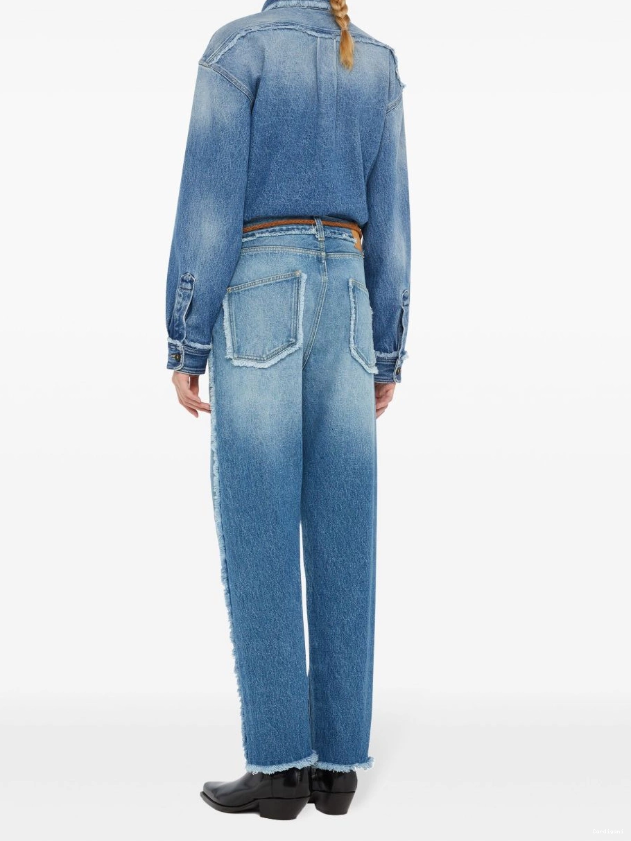 Affordable straight jeans Alanui Women fringed 0804